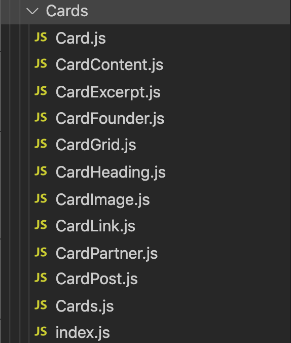 Component Naming Example