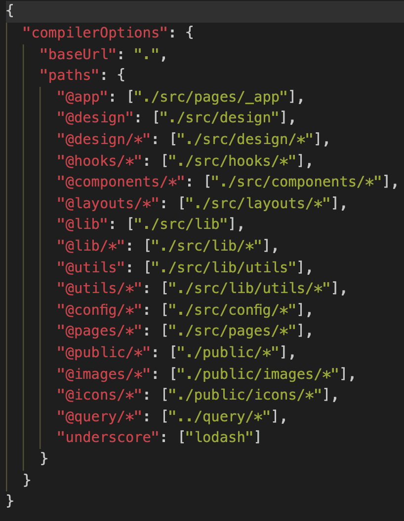 Path Aliases Example